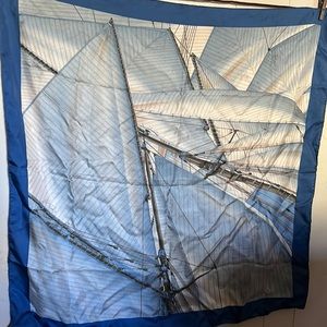 Vintage Hermes 100% Silk Scarf